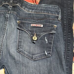 Hudson Jeans Dark Indigo Skinny Jeans